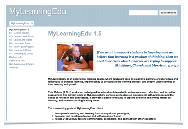 MyLearningEdu 1.5 (week 3) – Learning Together – Experiments in ...